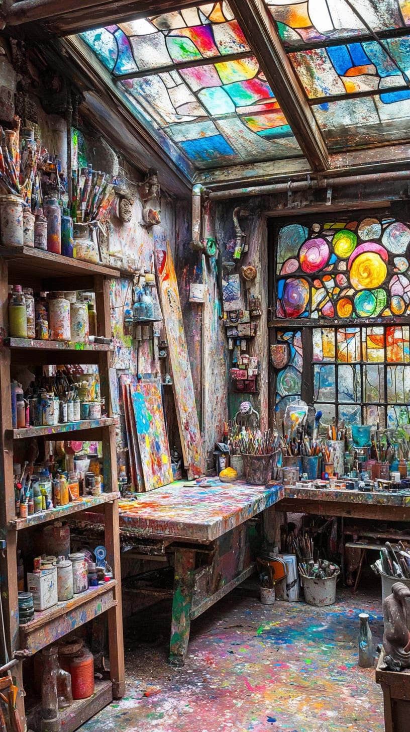 A lively artist