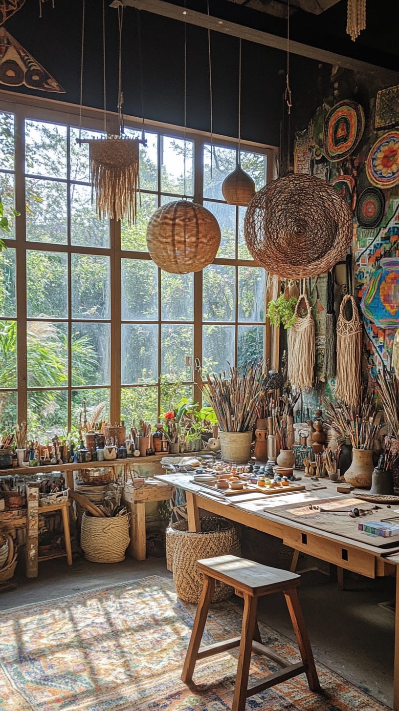 A bohemian artist