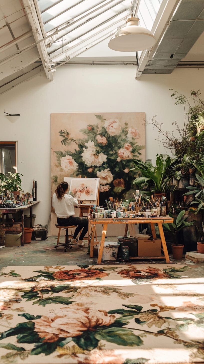 A bright artist